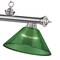 Z-Lite Cordon 3 Light Billiard, Brushed Nickel & Green 2306-3BN-ARG - alternate 2